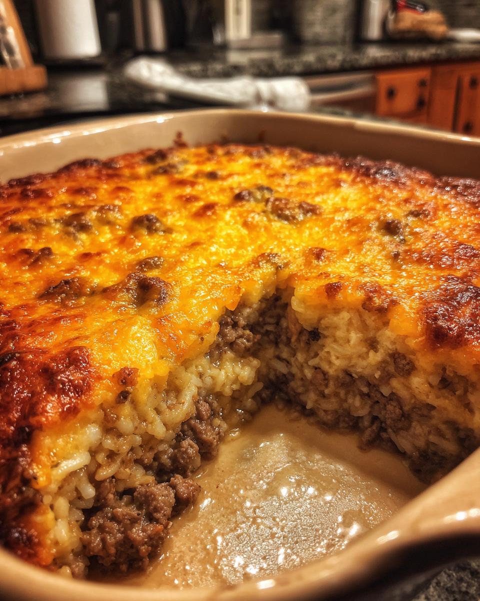 Ground Beef & Rice Casserole - detail 1