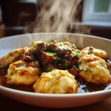Irresistible Ground Beef and Dumplings in 5 Easy Steps