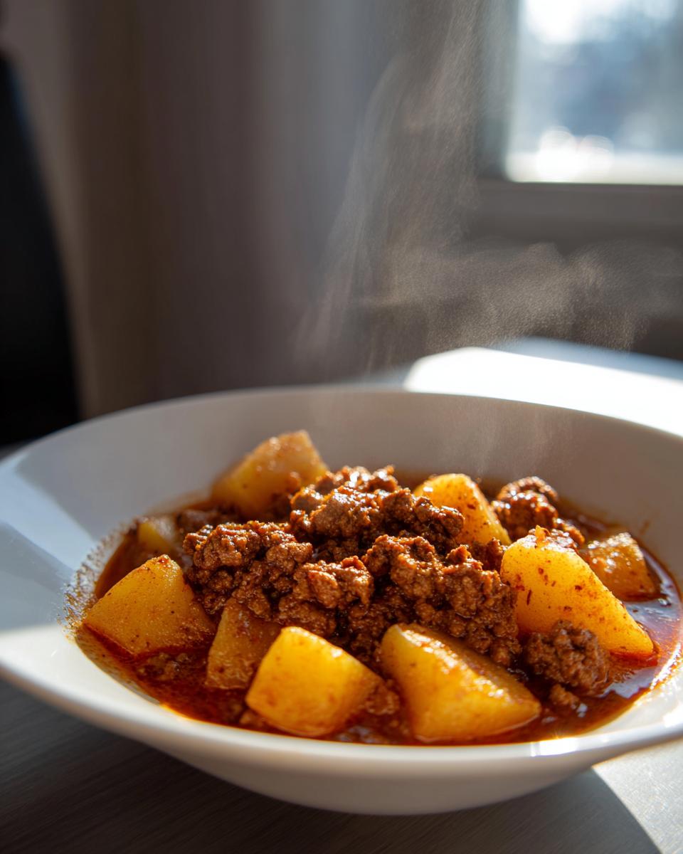 Ground Beef and Potatoes - detail 1