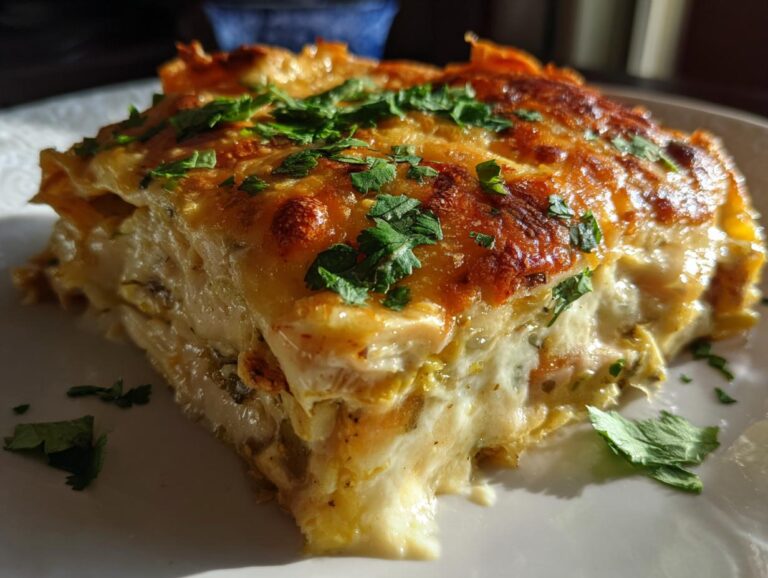 Hatch Chile Enchilada Pie