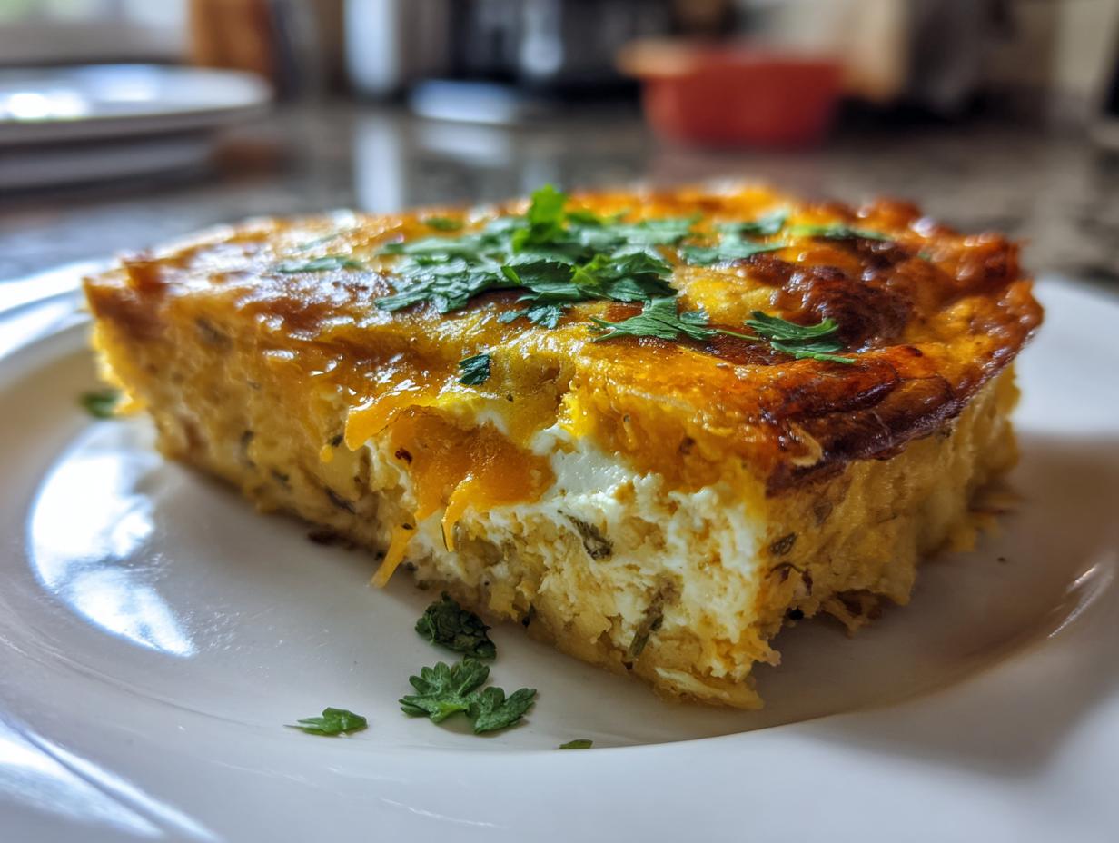 Hatch Chile Relleno Casserole