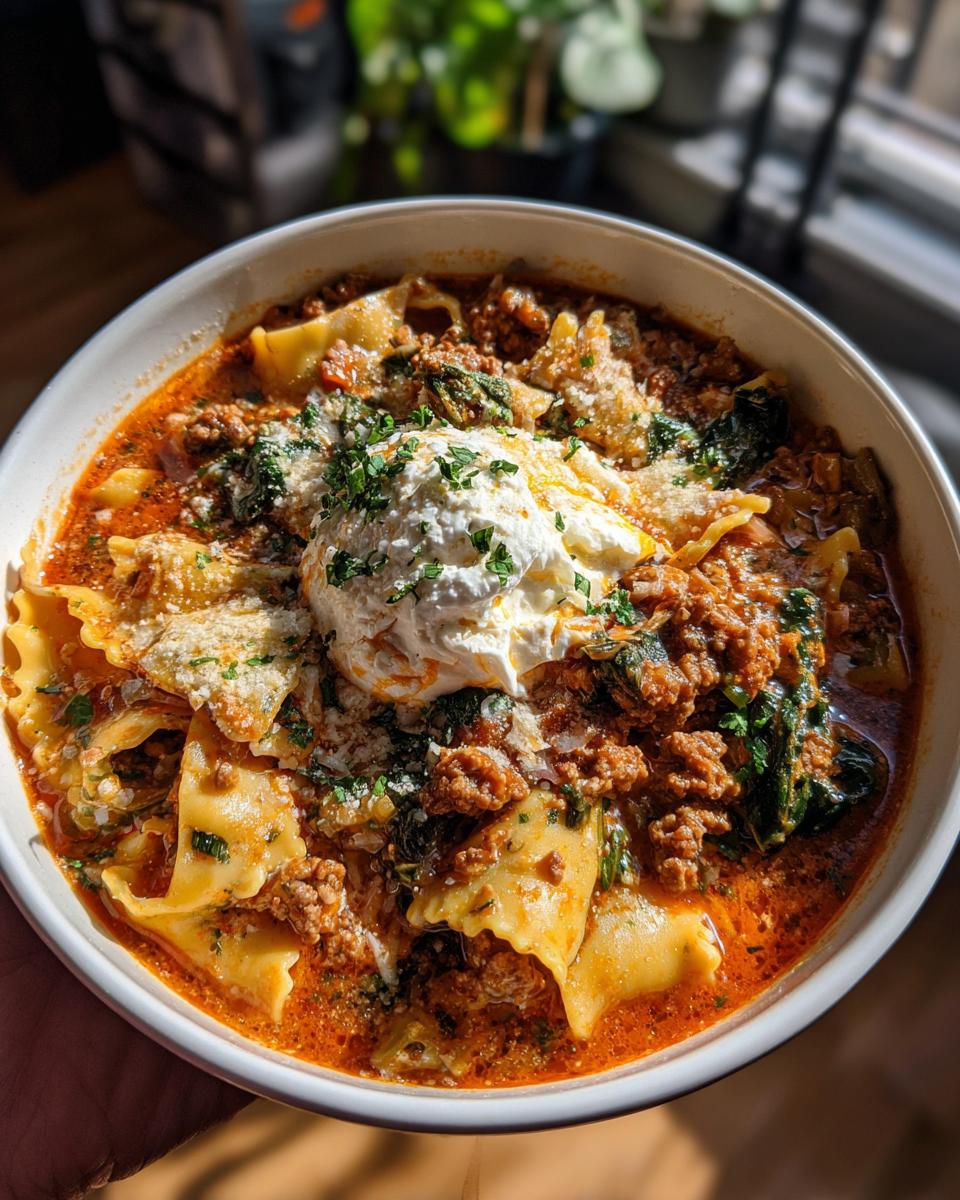 Lasagna Soup - detail 1