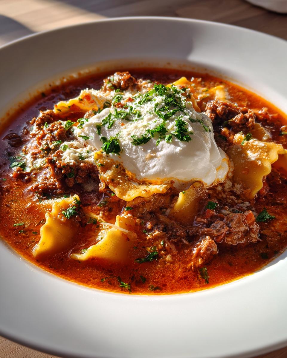 Lasagna Soup - detail 2