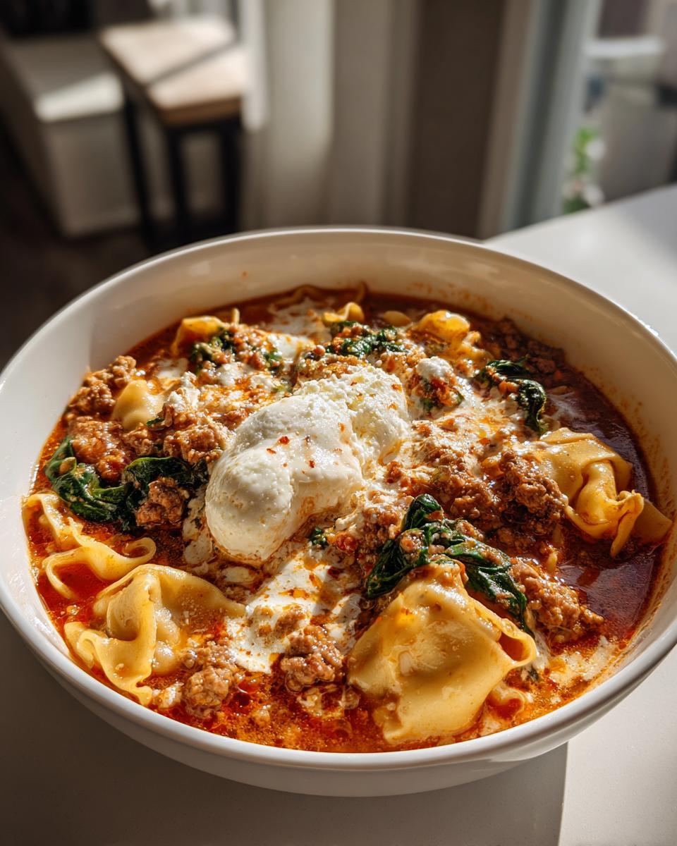 Lasagna Soup - detail 4