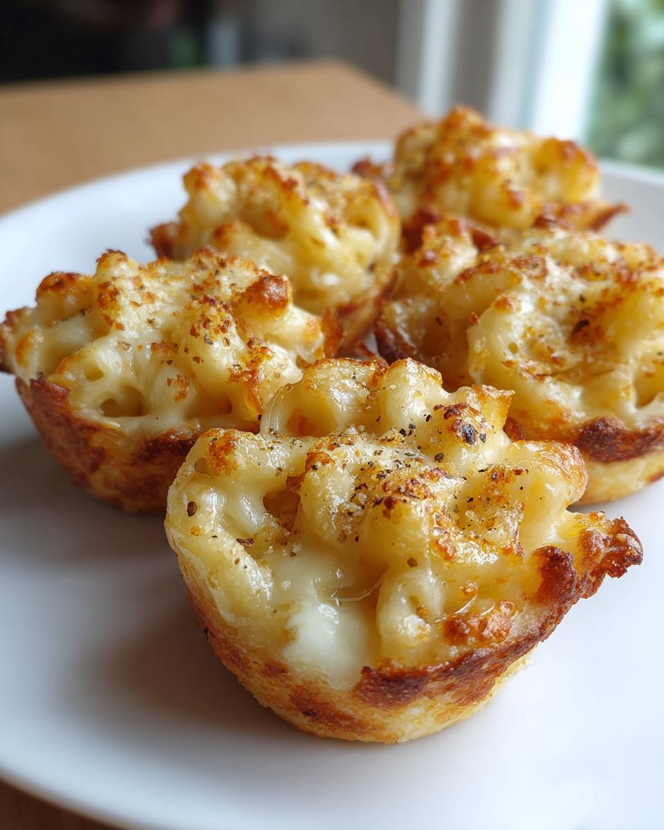 Mac & Cheese Pizza Bites - detail 2