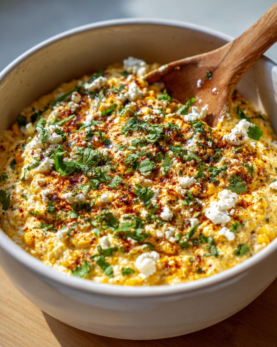 Mexican Corn Dip - detail 1