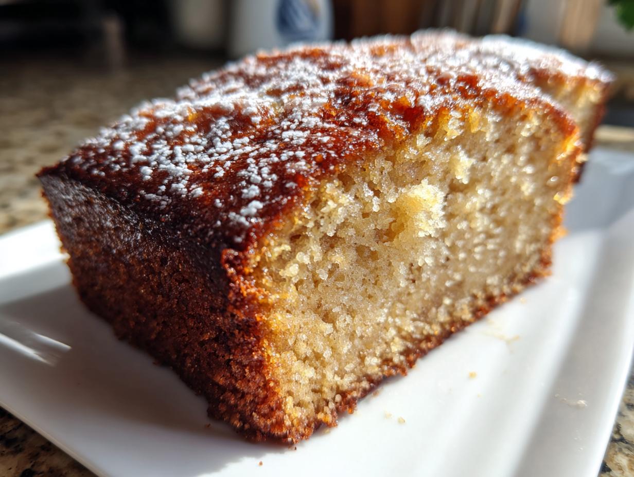 Moist Apple Cider Doughnut Loaf Cake