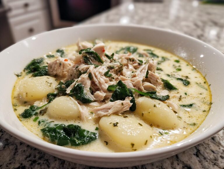 Olive Garden Chicken Gnocchi Soup Recipe