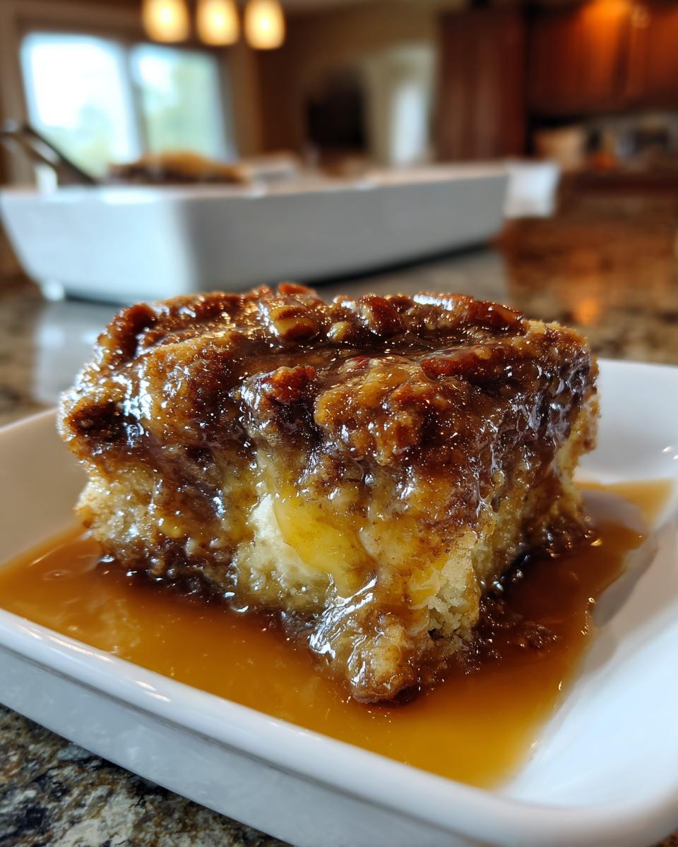 Pecan Pie Dump Cake - detail 3