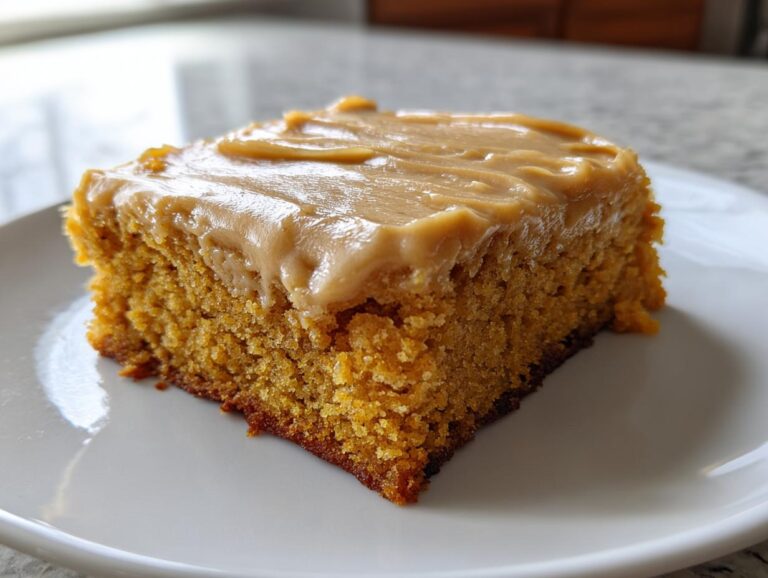 Pumpkin Bars with Brown Sugar Frosting