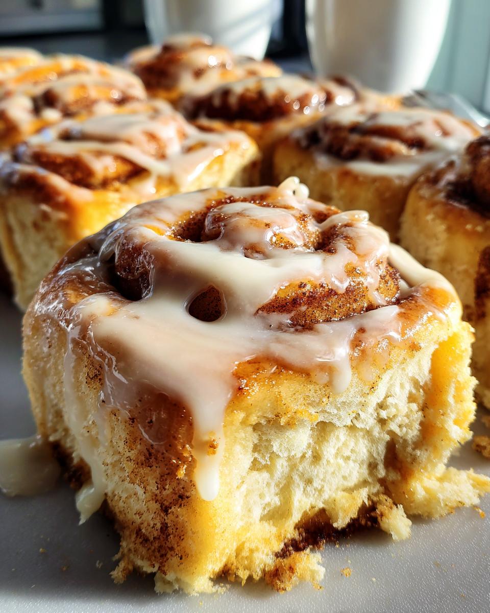 Pumpkin Cinnamon Rolls - detail 2