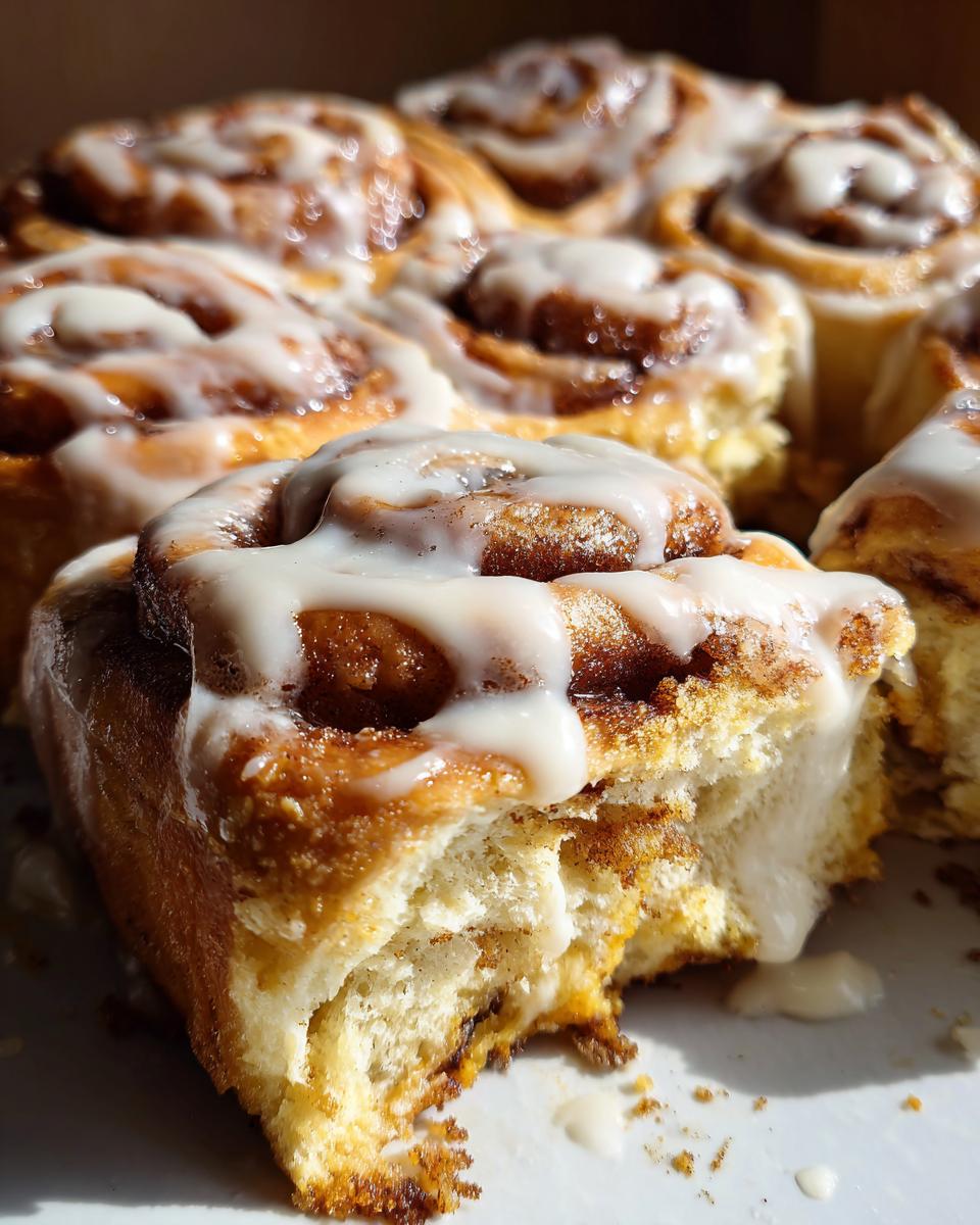 Pumpkin Cinnamon Rolls - detail 3