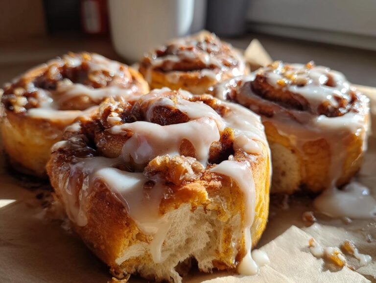 Pumpkin Cinnamon Rolls