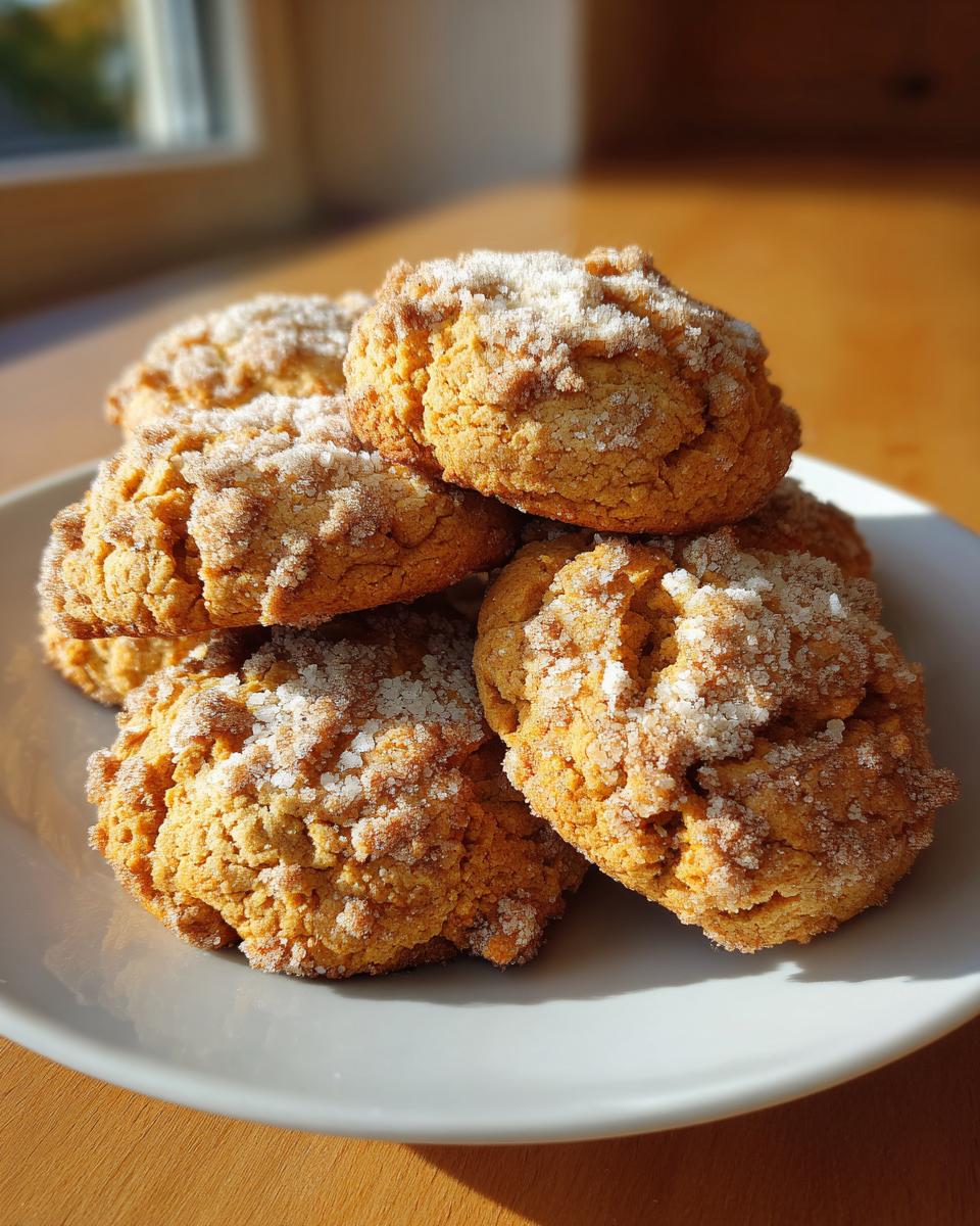 Pumpkin Coffee Cake Cookies - detail 1