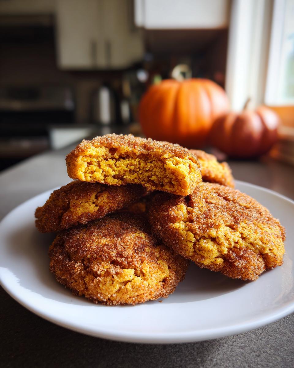 Pumpkin Coffee Cake Cookies - detail 2