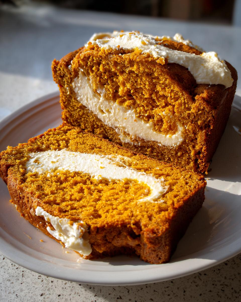 Pumpkin Cream Cheese Bread - detail 2