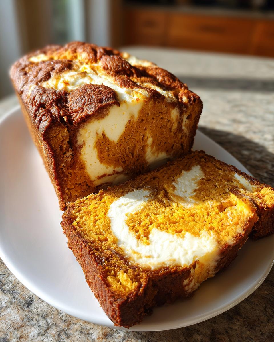 Pumpkin Cream Cheese Bread - detail 4