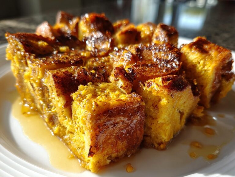 Pumpkin French Toast Casserole