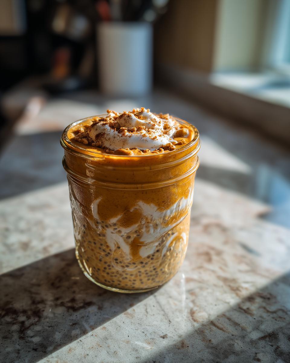 Pumpkin Pie Overnight Oats - detail 1