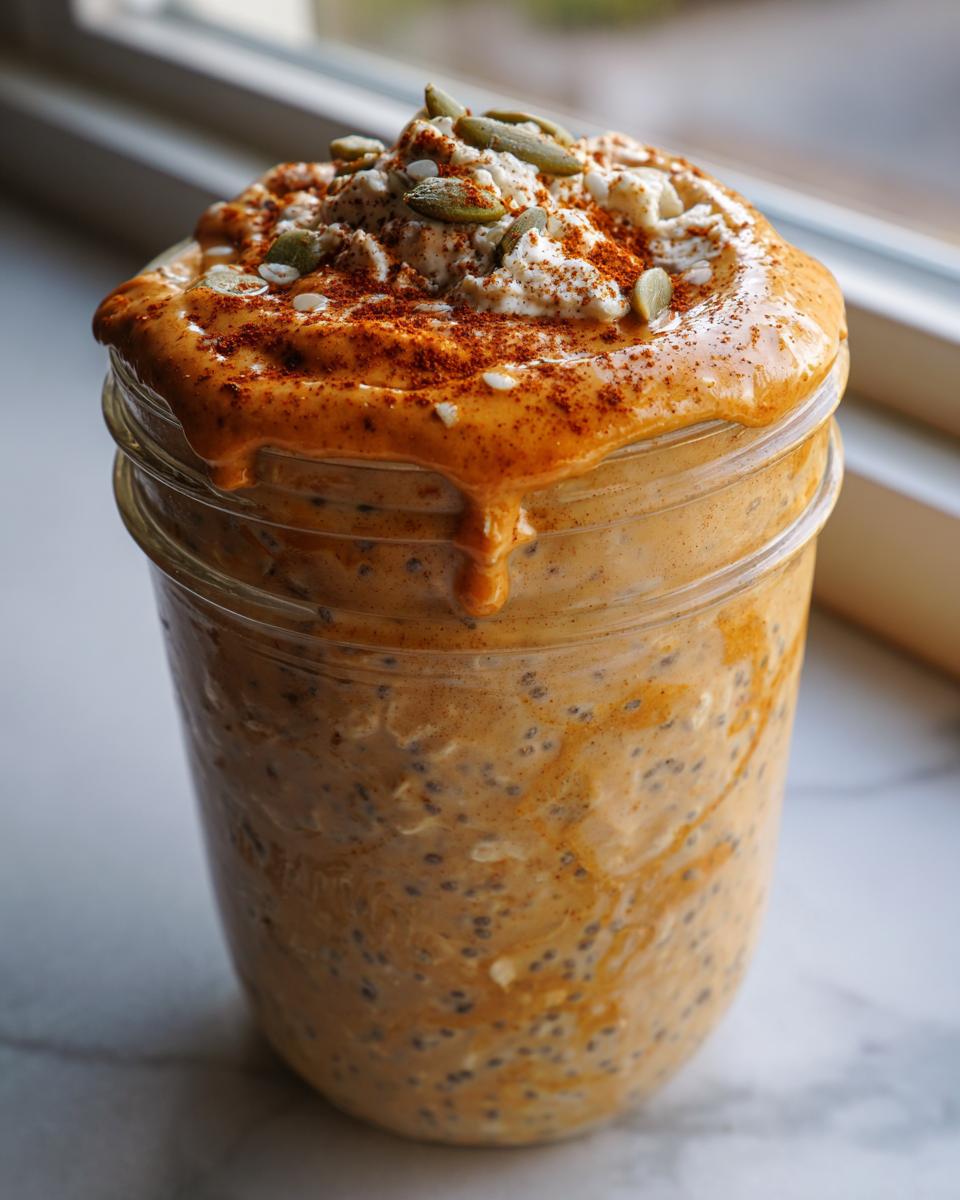 Pumpkin Pie Overnight Oats - detail 2