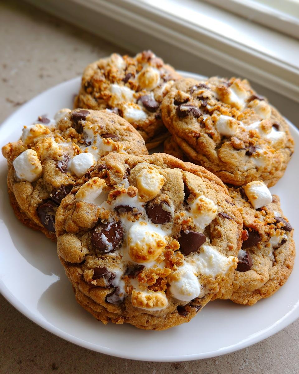 Pumpkin S'mores Cookies - detail 2
