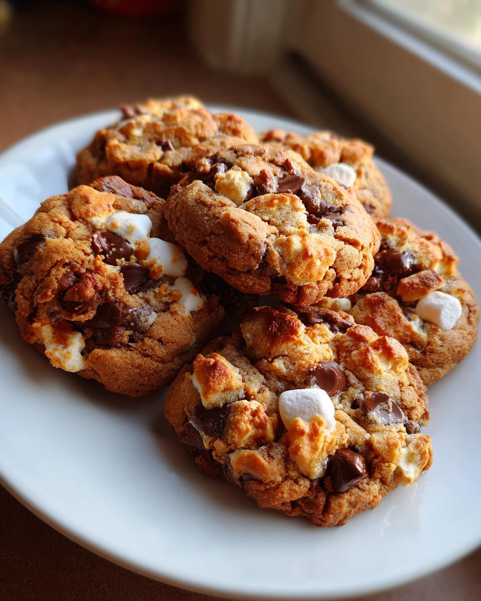 Pumpkin S'mores Cookies - detail 3