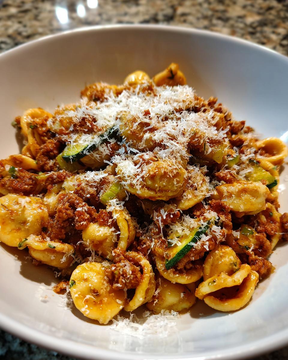 Sausage and Leek Orecchiette - detail 1
