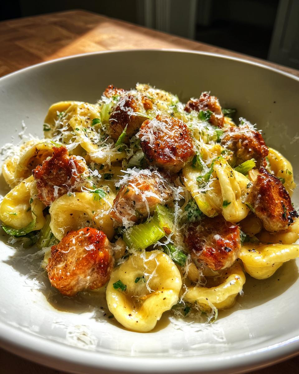 Sausage and Leek Orecchiette - detail 3