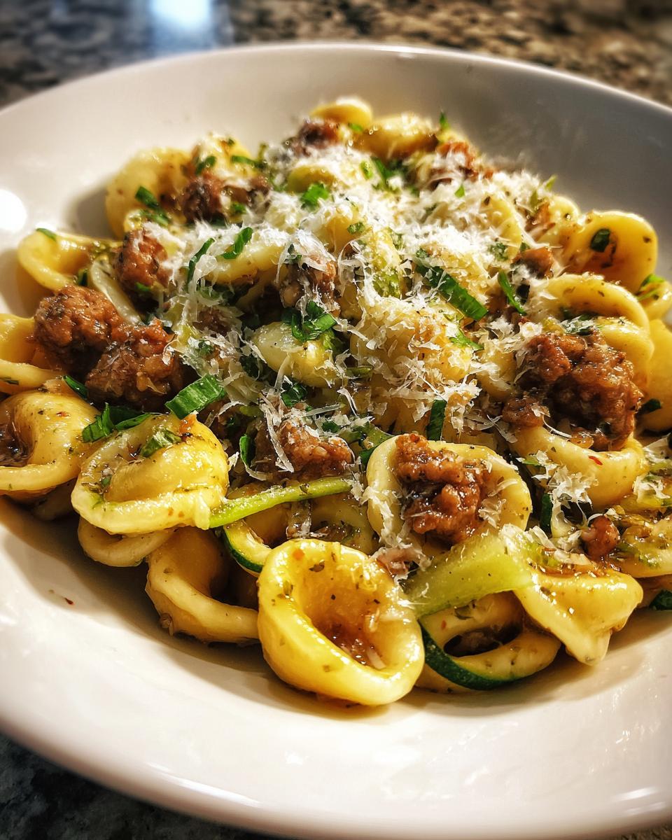 Sausage and Leek Orecchiette - detail 4