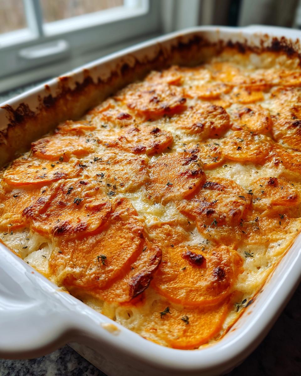 Scalloped Sweet Potatoes - detail 2