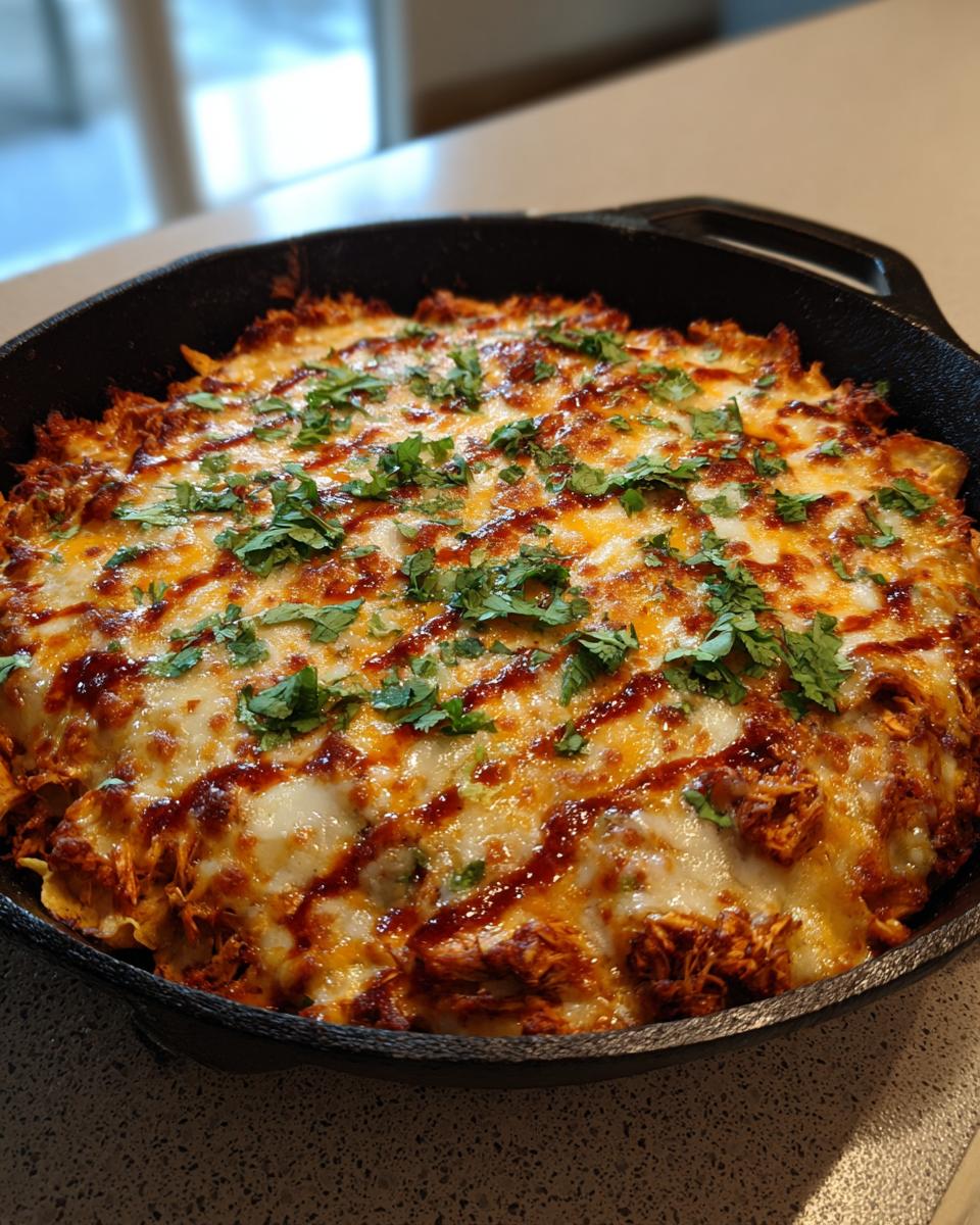 Skillet Chipotle Chicken Enchilada Bake - detail 3
