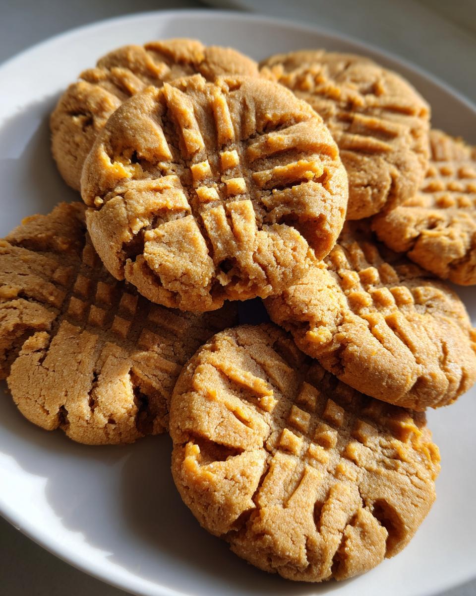 Soft & Chewy Peanut Butter Cookies - detail 1