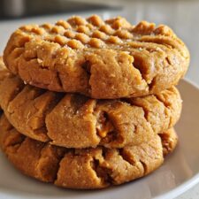 Soft Peanut Butter Cookies - 3-Ingredient Magic for Perfect Bites