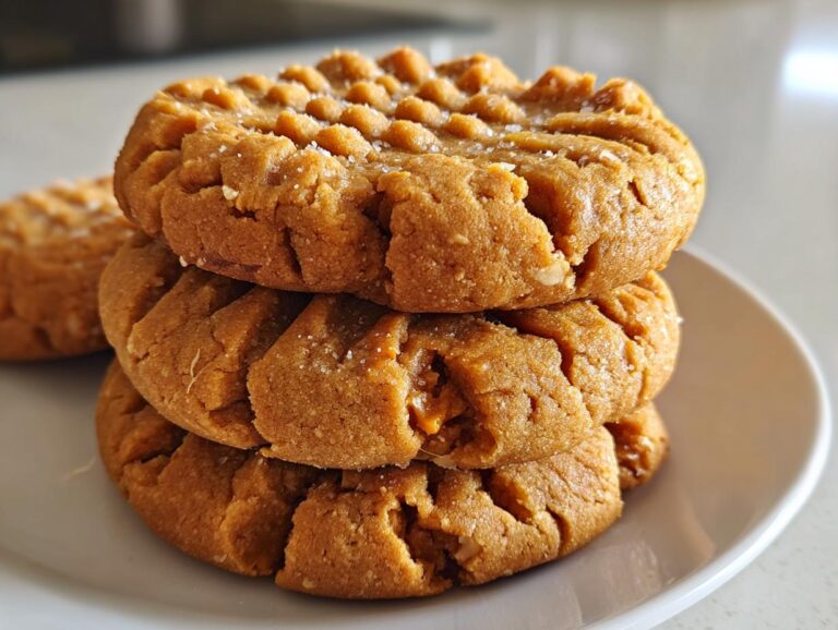 Soft Peanut Butter Cookies