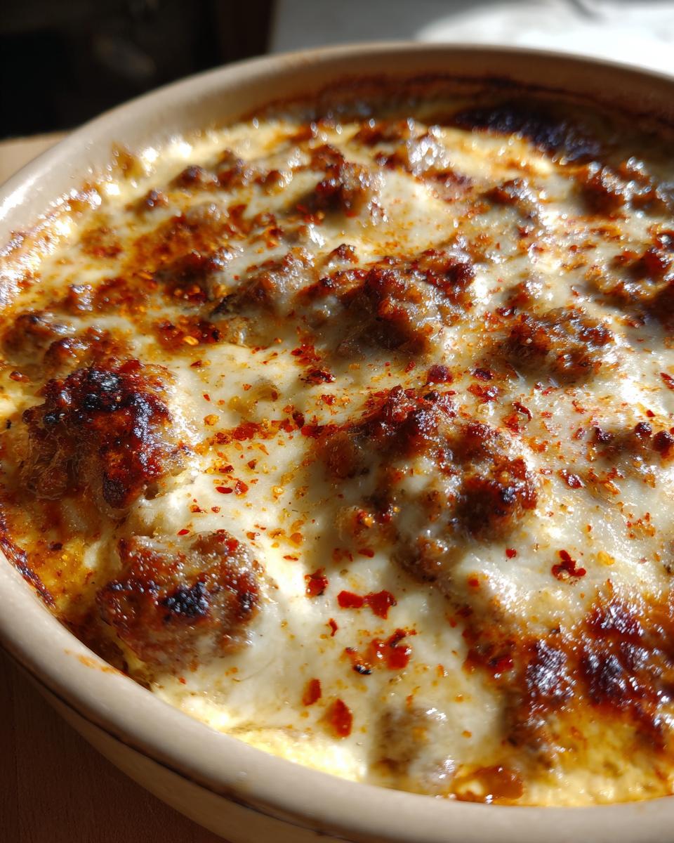 Spicy Italian Sausage Dip - detail 1