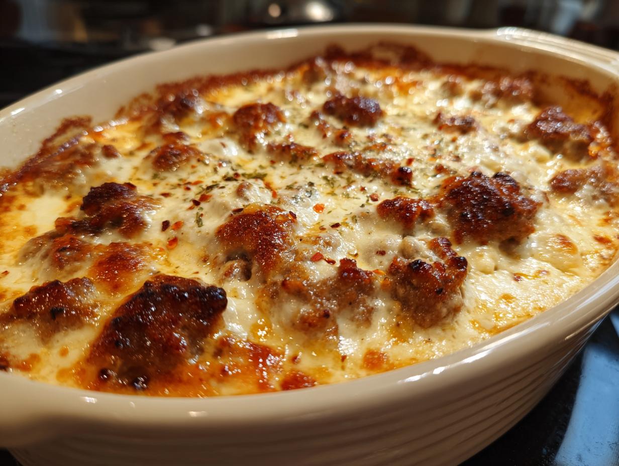 Spicy Italian Sausage Dip