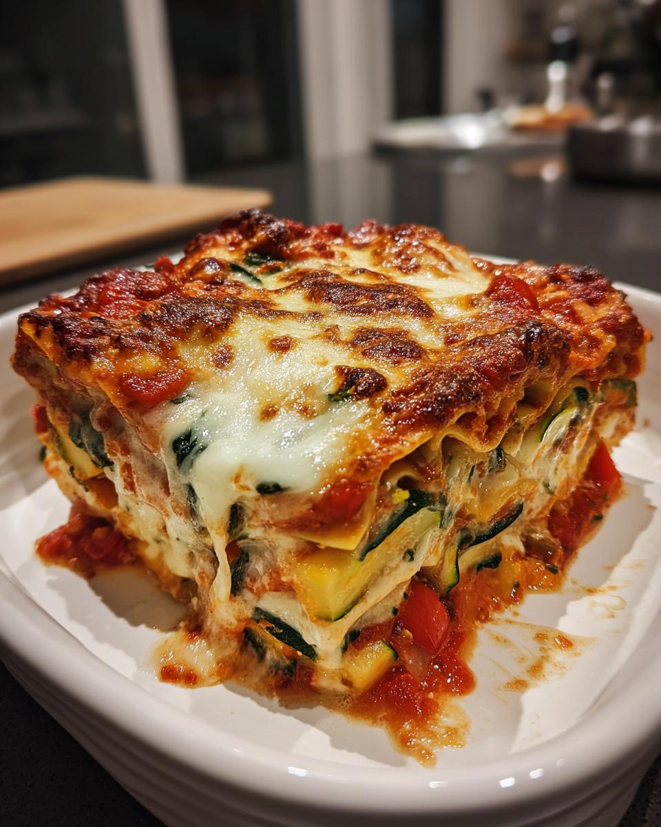 Vegetable Lasagna - detail 3