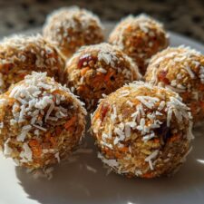 Irresistible 5-Ingredient Carrot Cake Energy Balls