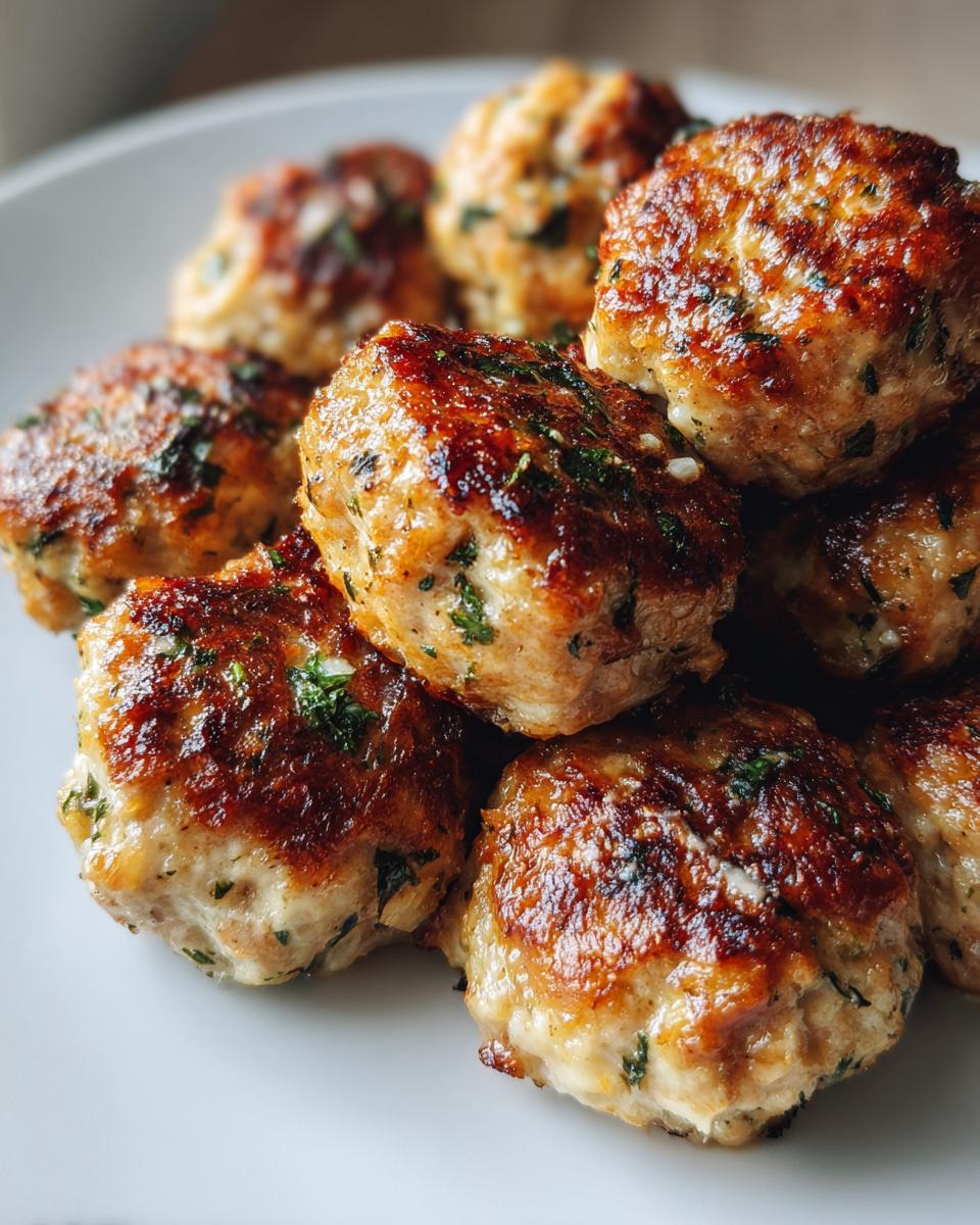 chicken meatball recipe - detail 1
