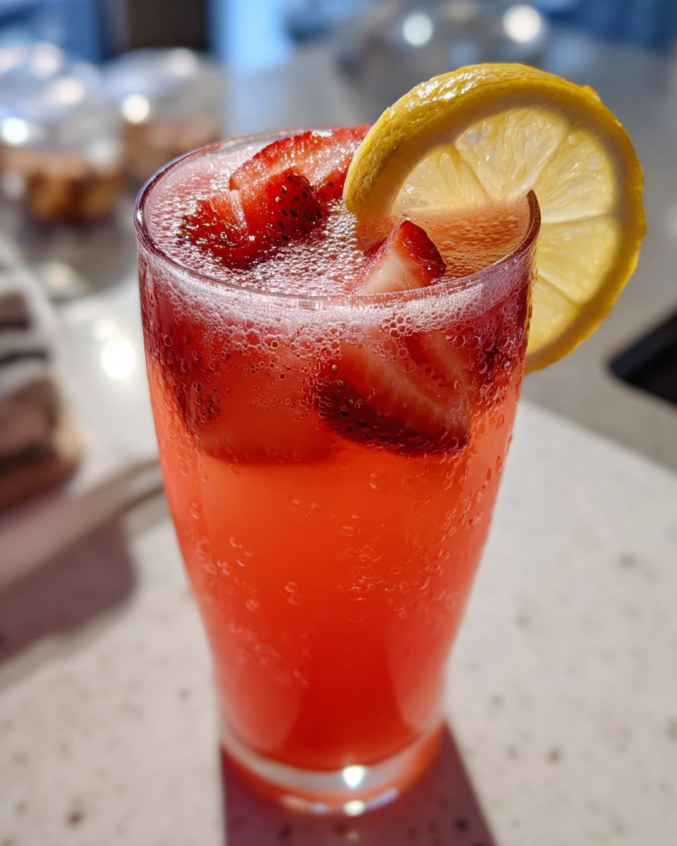 strawberry lemonade - detail 1