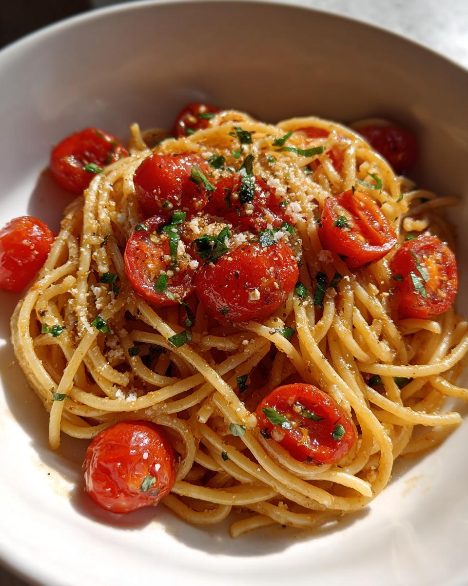 tomato basil pasta - detail 1