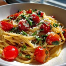 25-Minute Magic Tomato Basil Pasta That Dazzles Taste Buds