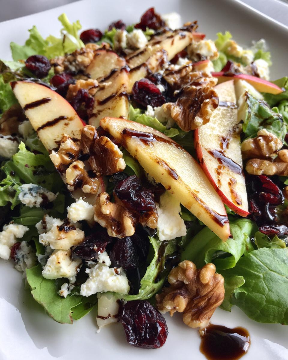 Apple Cranberry Walnut Salad Recipe - detail 1