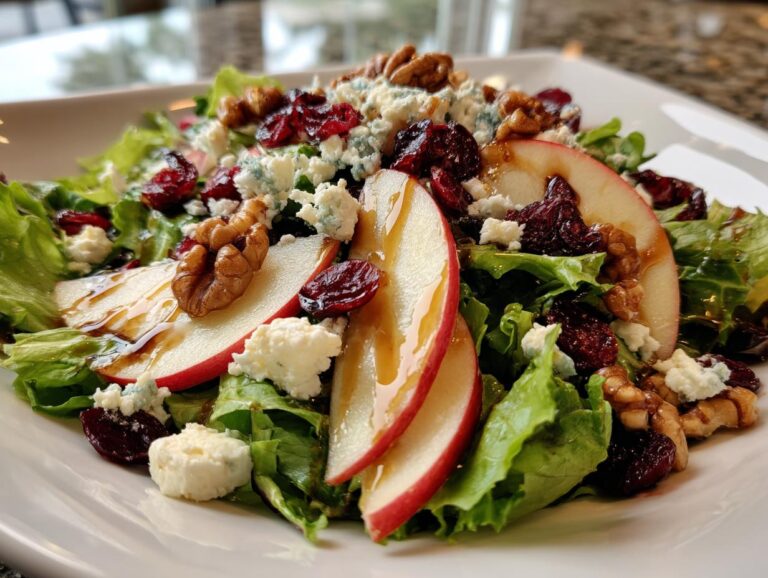 Apple Cranberry Walnut Salad Recipe