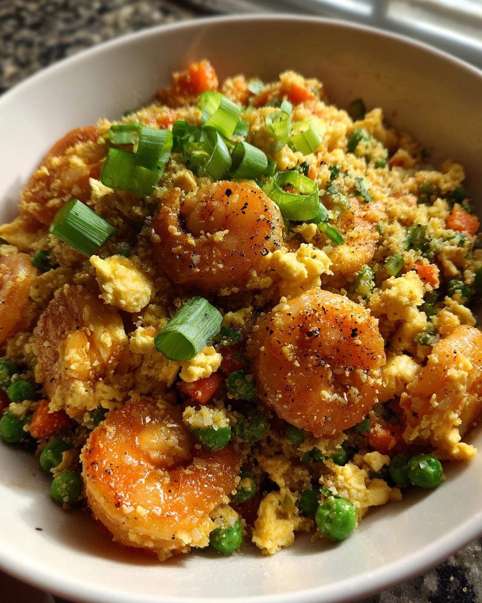 Cauliflower Fried Rice with Shrimp (30 minutes) - detail 2