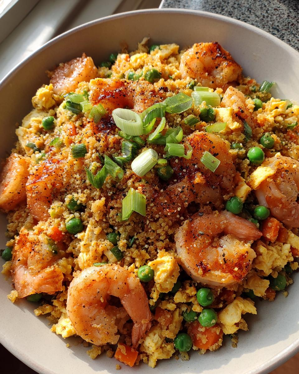 Cauliflower Fried Rice with Shrimp (30 minutes) - detail 3