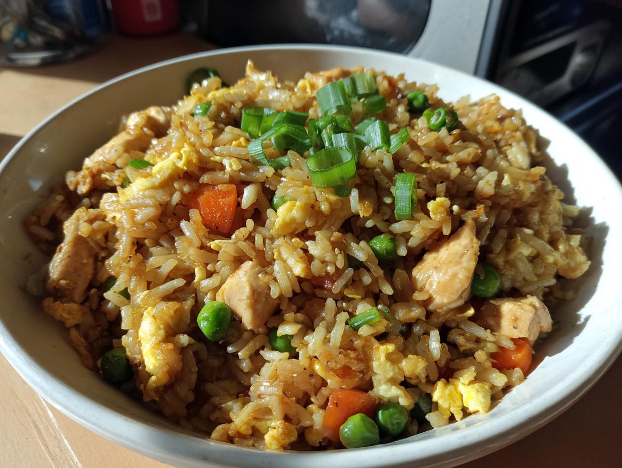 Chinese Chicken Fried Rice Recipe