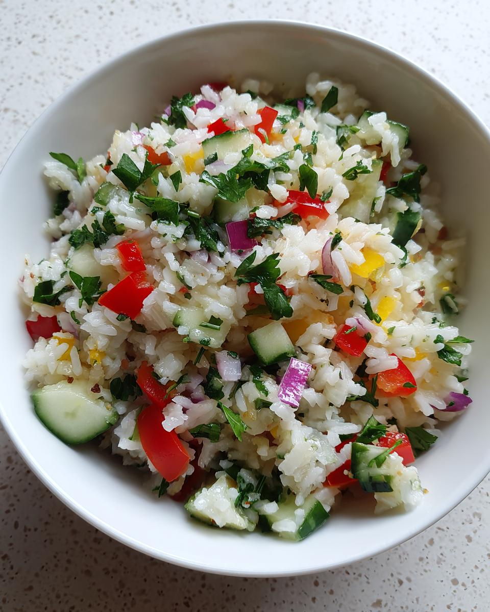 Crunchy Rice Salad - detail 1