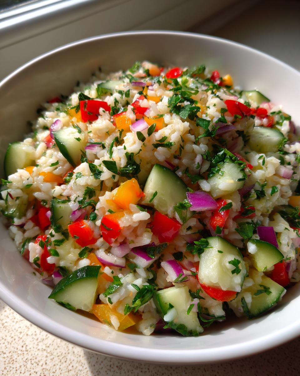 Crunchy Rice Salad - detail 2