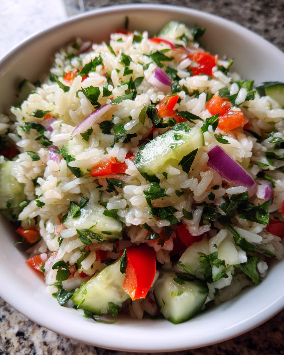 Crunchy Rice Salad - detail 3